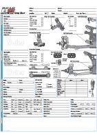 Fiche de réglage B6