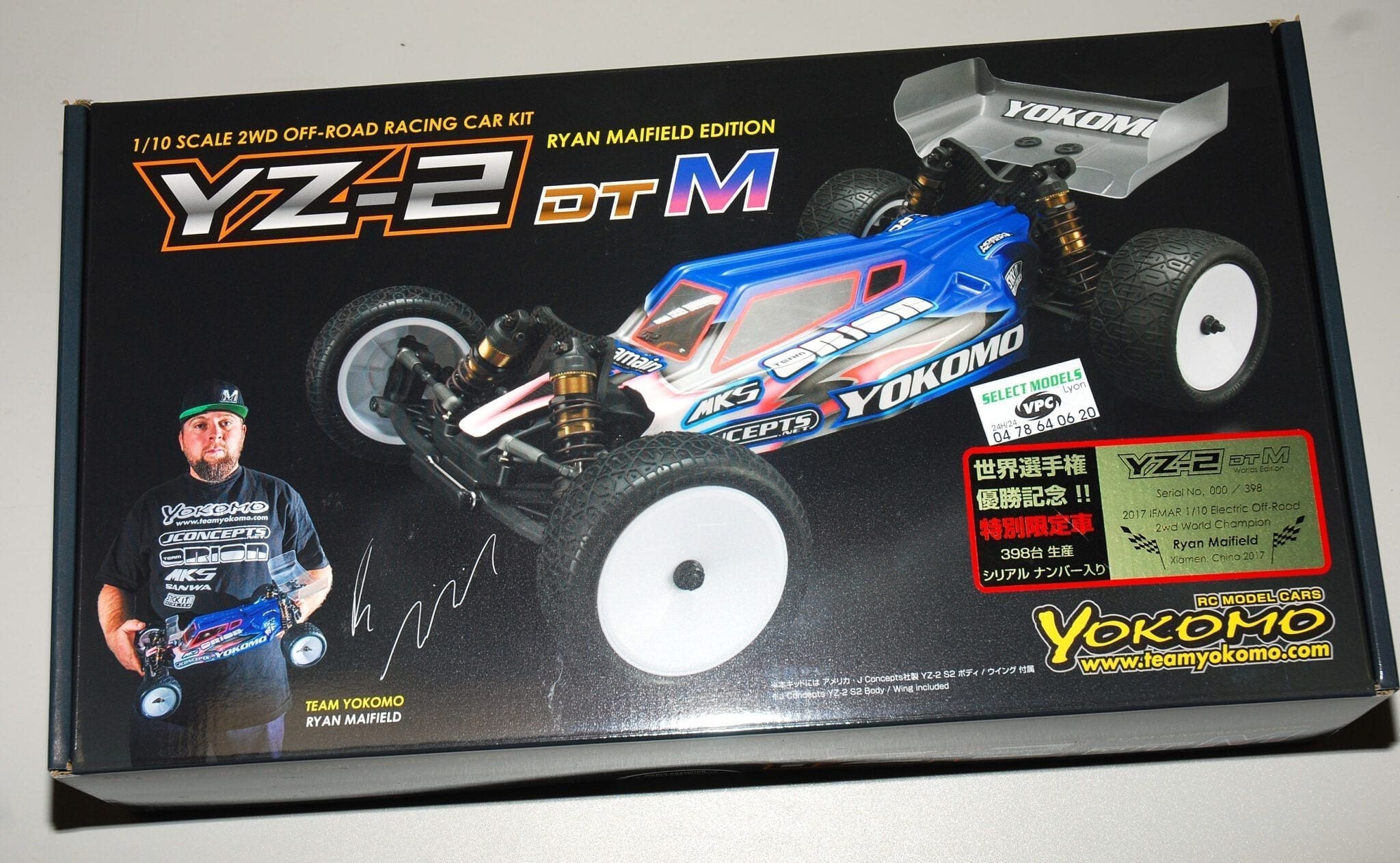 Yz-2dtM champion du monde TT 2wd