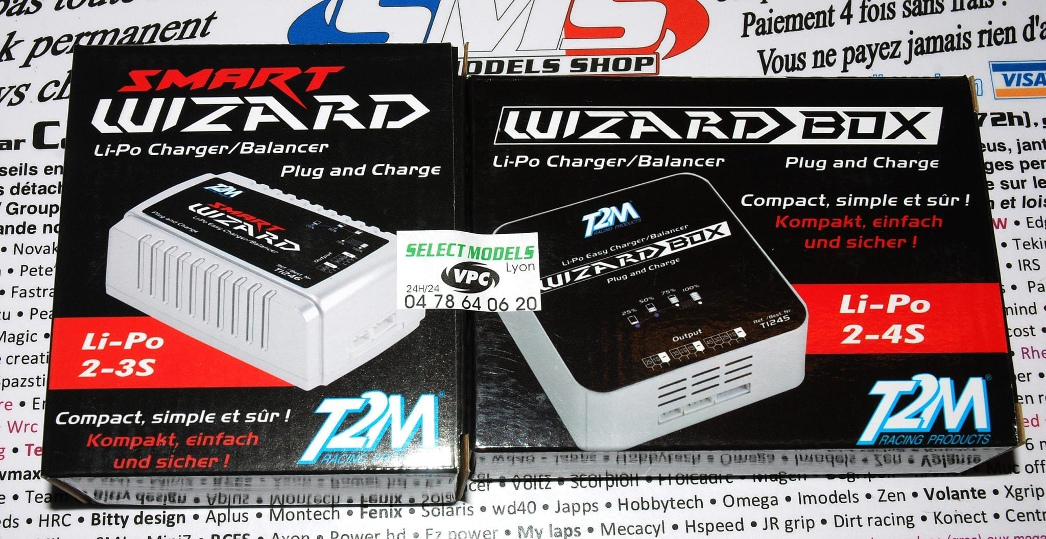 Petits chargeurs lipos T2M Wizard