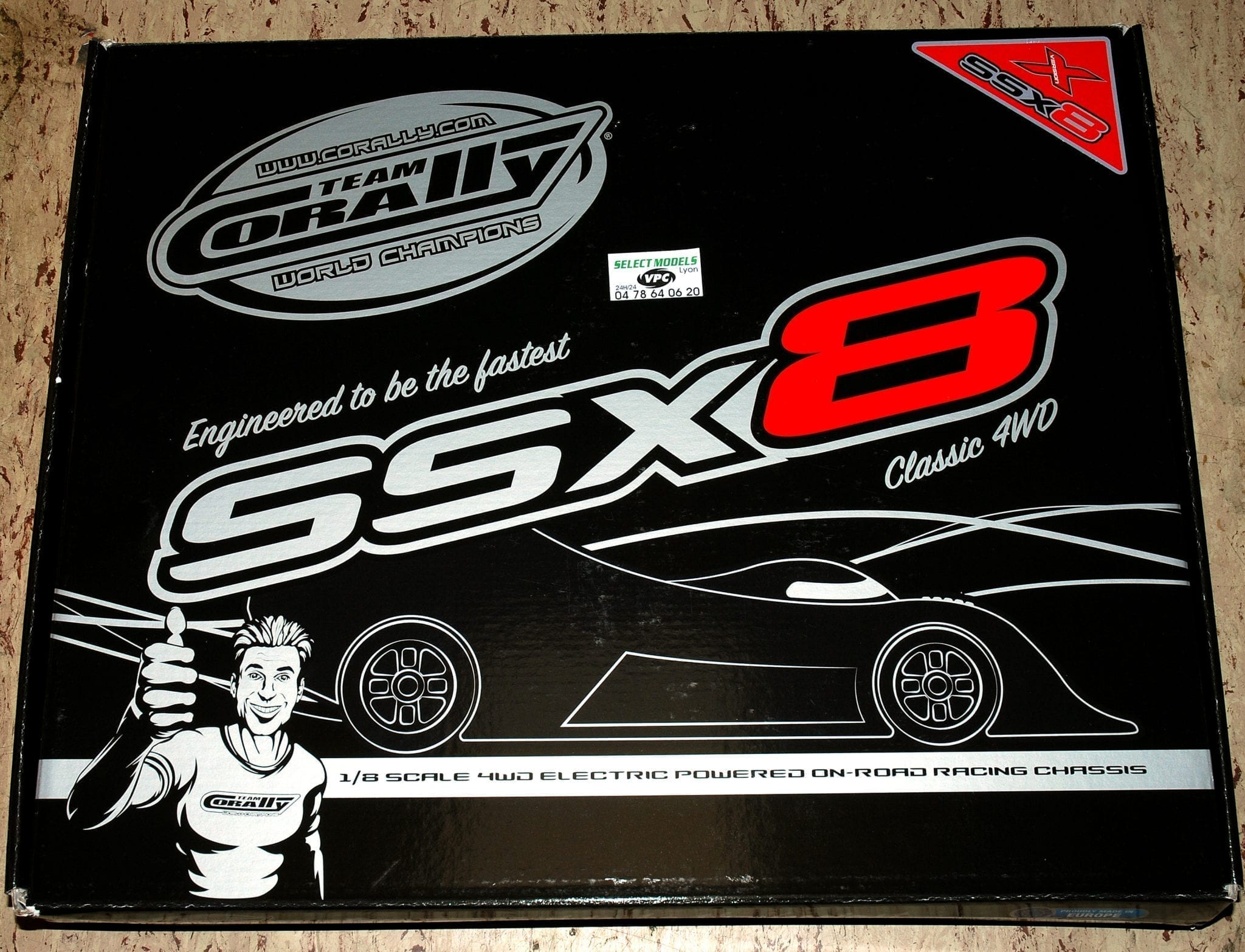 Corally SSX8X 1/8ème piste 4*4 classic