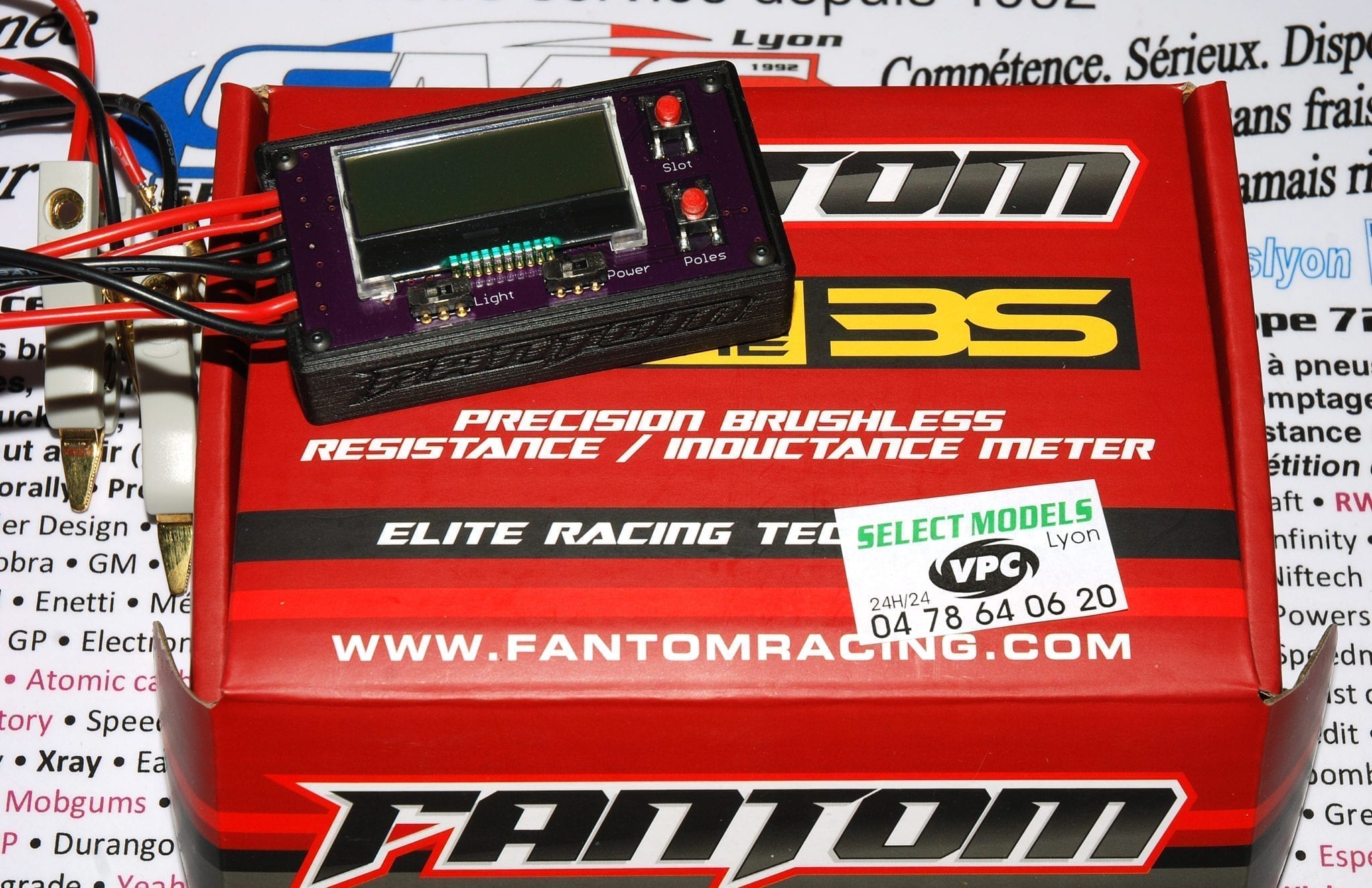 Appareil de mesure des stators brushless, par Fantom