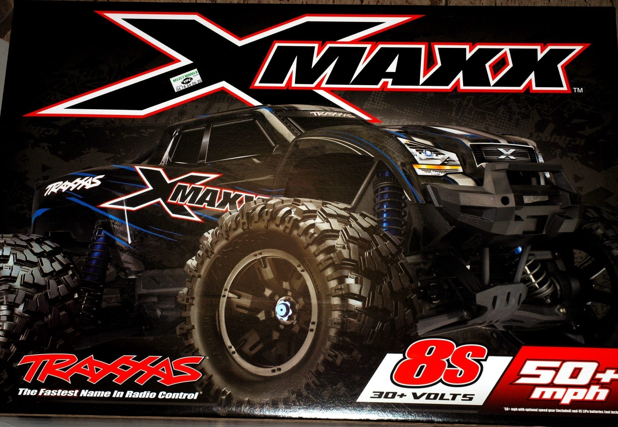 Gamme Traxxas; XMAXX 1/5ème 4*4 électrique 8S truck