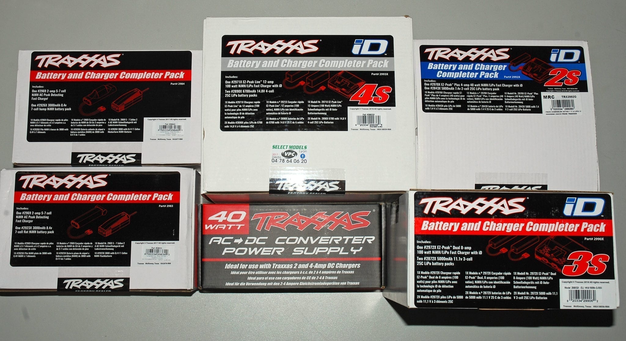 Packs charge (accus/chargeur) Traxxas
