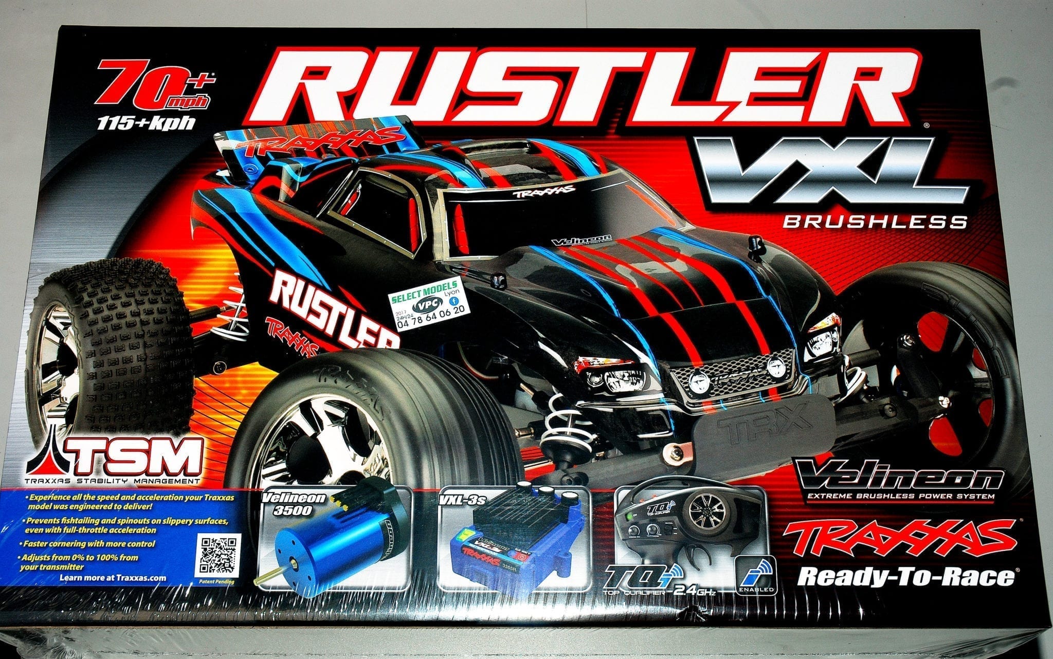 Rustler 4*2 1/10 brushless TRAXXAS