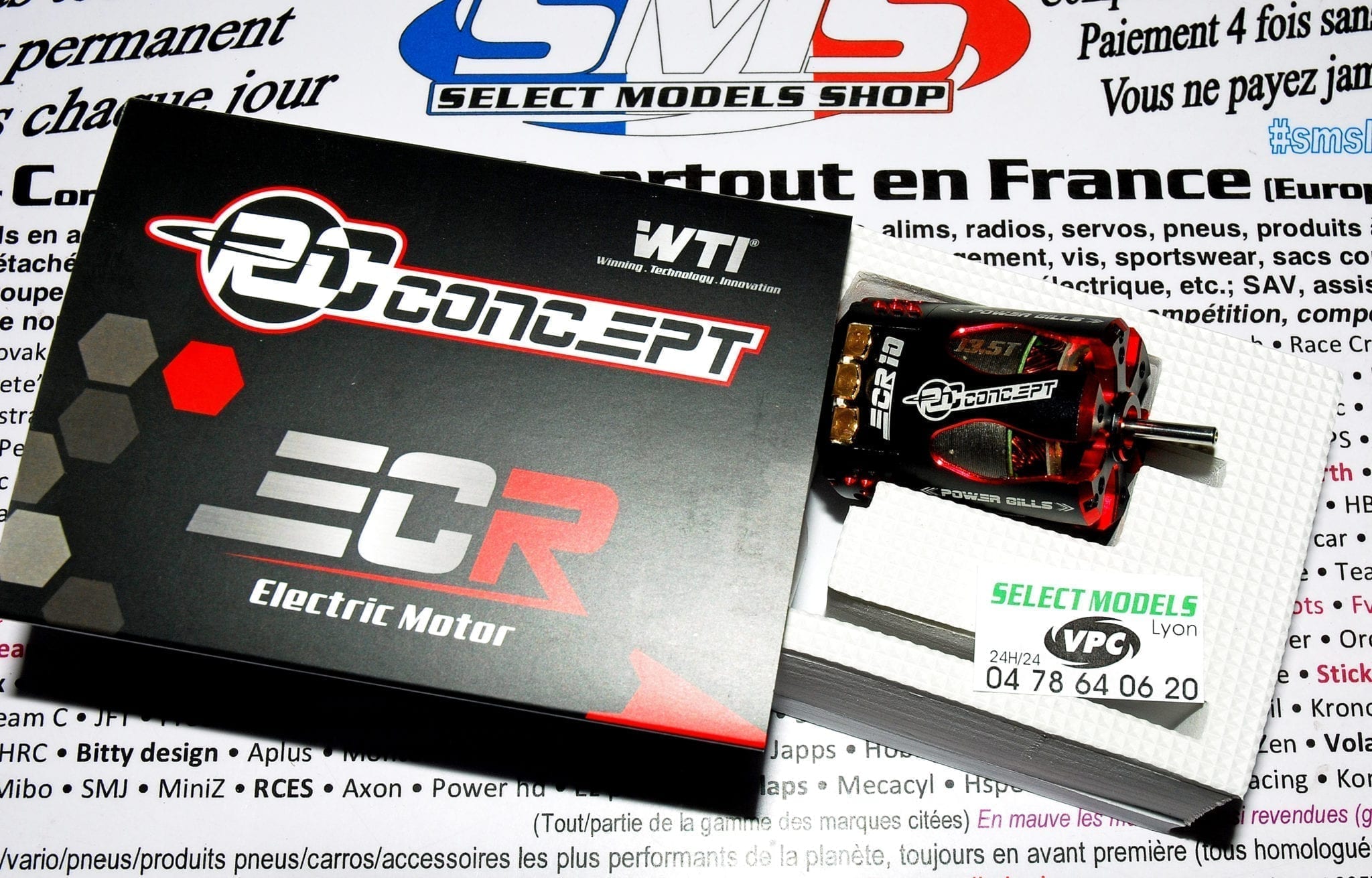 Arrivage RC Concept, avec entre autre les nouveaux moteurs « V3 »