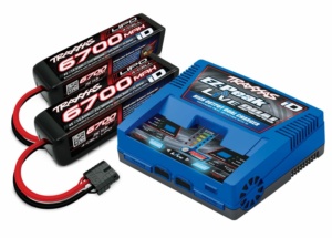 2997G PACK CHARGEUR LIVE 2973G + 2 x LIPO 6700 4s