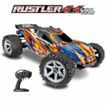 RUSTLER 4X4 VXL Brushless Orange Traxxas 67076