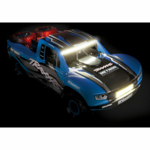 85086-4-TRX UNLIMITED DESERT RACER 4X4 + LED - Bleu