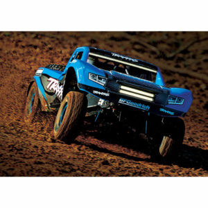 85086-4-TRX UNLIMITED DESERT RACER 4X4 + LED - Bleu