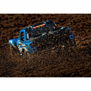 85086-4-TRX UNLIMITED DESERT RACER 4X4 + LED - Bleu