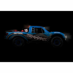 85086-4-TRX UNLIMITED DESERT RACER 4X4 + LED - Bleu