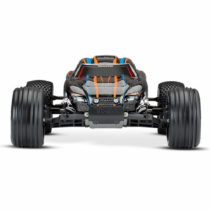 37076-4-ORNGX RUSTLER 4X2 VXL BRUSHLESS Orange X Traxxas