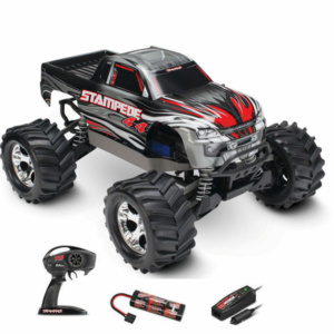 67054-1-SLVR STAMPEDE 4x4 - 1/10 BRUSHED Traxxas